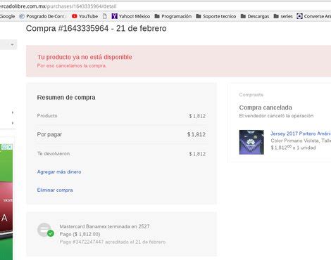 [Solucionado] Mercado Libre - Tu producto ya no está disponible por eso ...
