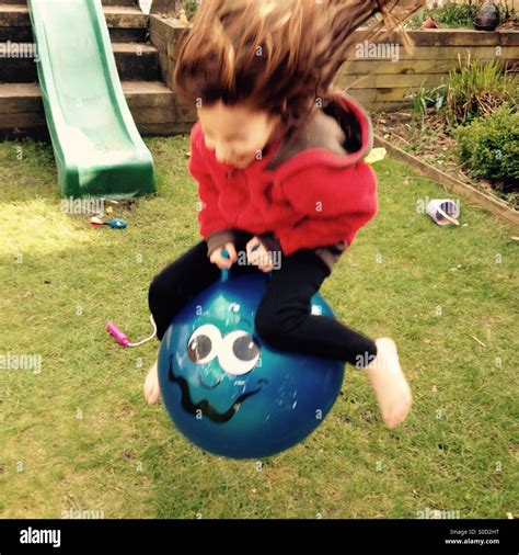Space Hopper Stock Photo Alamy
