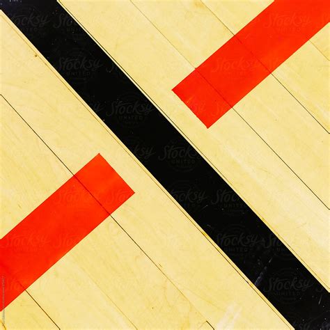 lines  indoor basketball court  stocksy contributor rialto