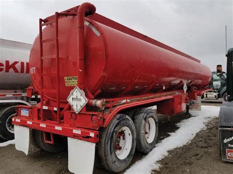 Fruehauf T A Tanker Trailer Gallon Capacity Compartment