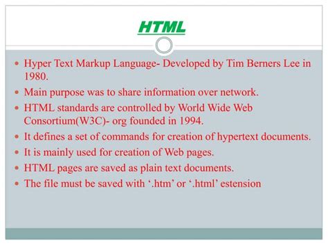 Html | PPT
