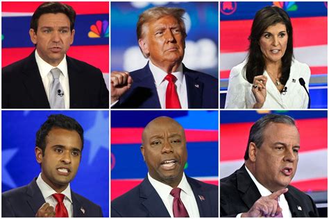 What the GOP debate candidates have said about the…