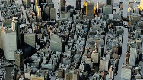 RX 555 - Digital Tokyo Experimental renders vol 1