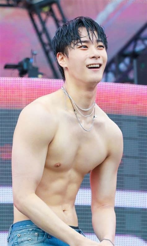 Hot Korean Guys Hot Asian Men Korean Men Eunwoo Astro Astro Kpop Jinjin Astro Shirtless