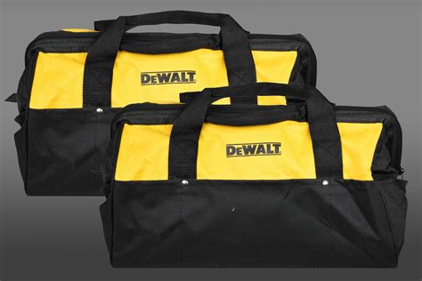 dewalt heavy duty nylon tool bag  storage case  power tools