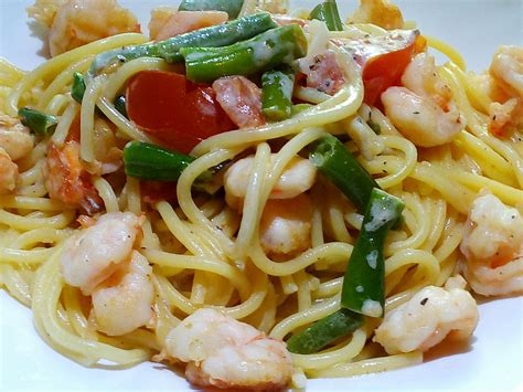 Паста с креветками - пошаговый рецепт с фото. Автор рецепта Дарья ...