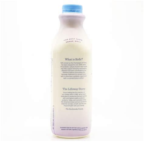 Organic Whole Milk Plain Kefir - European Food Express