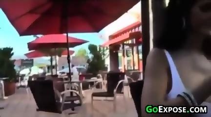 Busty Beauty Flashing Her Tits