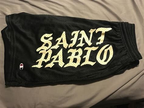 Kanye West Saint Pablo Merch Shorts | Grailed