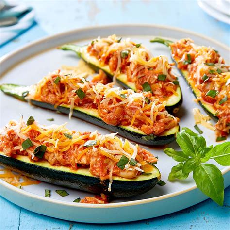 Chicken Zucchini Boats Recipes Ww Usa