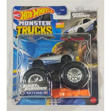 HOT WHEELS MONSTER TRUCK NISSAN SKYLINE NISSAN SKYLINE BIG FOOT HOT WHEELS NISSAN SKYLINE