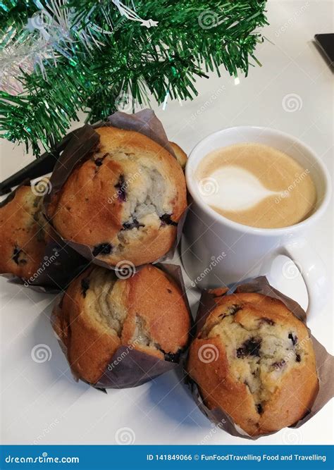 Muffins and Coffee stock photo. Image of muffins, coffee - 141849066
