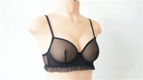Transparent Bra Brief Sets High Quality Sexy Women Lingerie Push Up Breathable Intimates