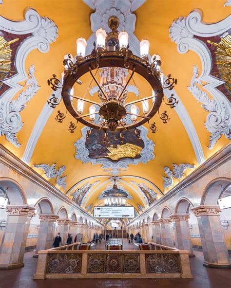 Станция «Комсомольская» на Кольцевой линии. | Москва online