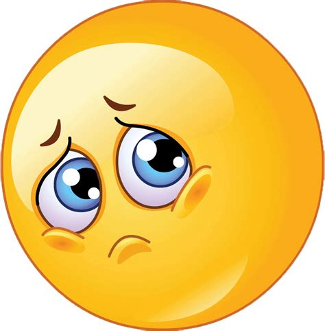 Emoji Smiley Sadness Emoticon Clip Art Sad Face Goodbye Clip Art