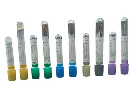 Custom Vacuum Blood Collection Tube Glass Disposable Medical