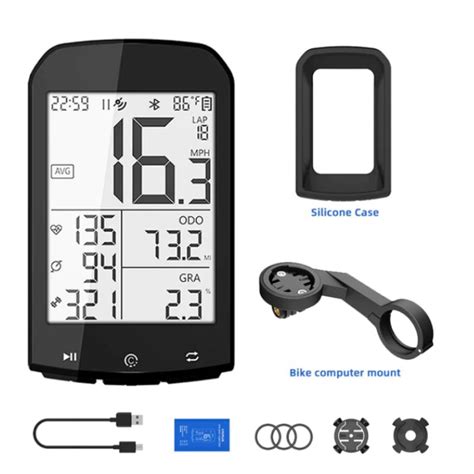 ไมล์จักรยาน Cycplus M1 ของใหม่ พร้อมขายึดไมล์Cycplus Z1 ,แป้นยึดไมล์ ...