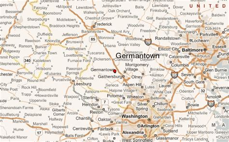 Map Germantown Tennessee - Best Map of Middle Earth