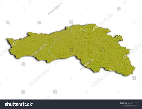 belgorod oblastrussia map shaded relief map stock illustration  shutterstock