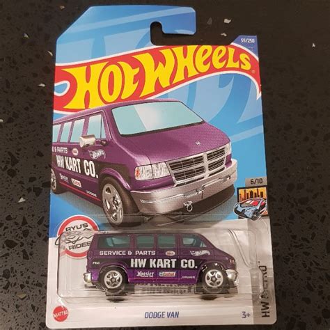 Hot Wheels Dodge Van Hw Metro Hct Shopee Brasil
