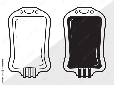 Blood Bag Svg Blood Bag Blood Svg Blood Bag Icon Svg Blood Donation