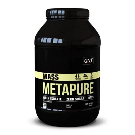 QNT METAPURE MASS 4 LBS | India's Leading Genuine Supplement Retailer
