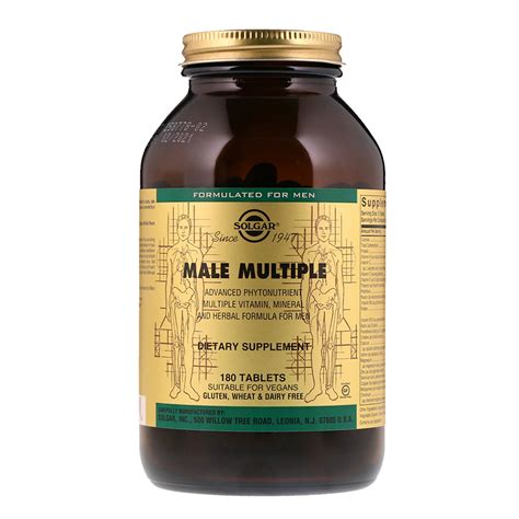 Solgar Male Multiple – 💊 Инструкция, отзывы и цены
