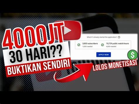 Cara Cepat Kejar Jam Tayang Dengan Menggunakan Hp Youtube