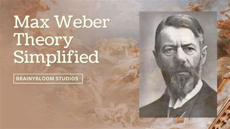 Max Weber Theory Simplified Youtube