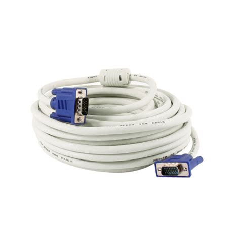 VGA 20M WHITE CABLE - Hamada Electronics