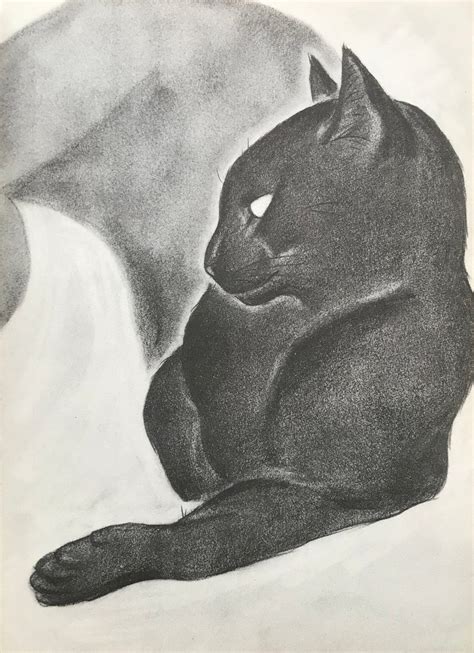 Zhenya Gay Cats Post Office Cat Print From Town Cats C X Ins Etsy