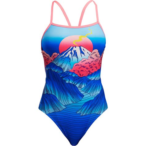 Funkita Single Strap Eco One Piece Swimsuit Women Smokin Hot Bike