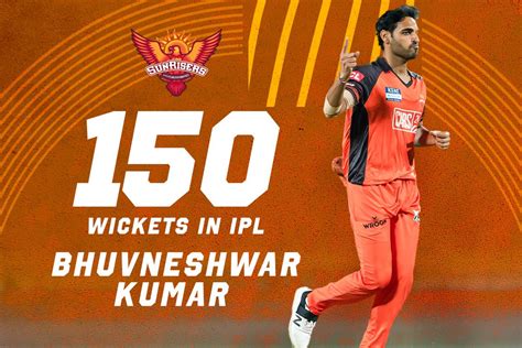 Ipl 2022 Bhuvneshwar Kumar Becomes First Indian Pacer To Scalp 150 Ipl