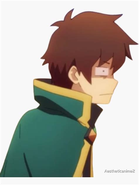 Kazuma Madkonosuba Sticker For Sale By Aestheticanime2 Redbubble