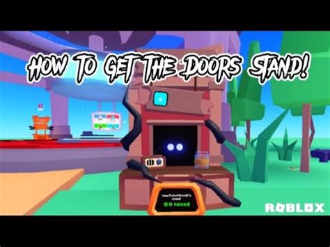 How To Get New Doors Stand In Pls Donate Youtube