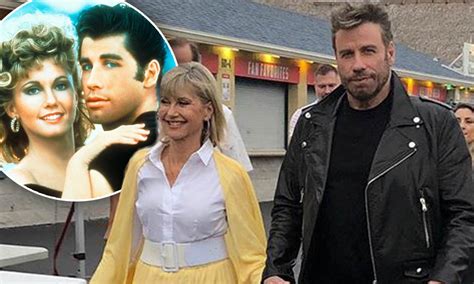 Olivia Newton John And John Travolta Reprise Their Grease Characters