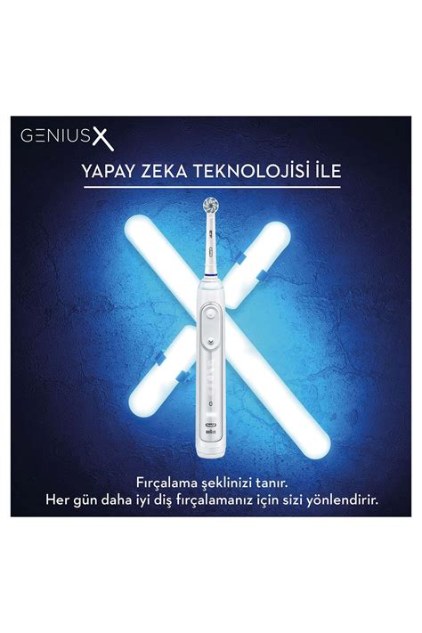 Oral B Genius X White New Şarj Edilebilir Diş Fırçası Fiyatı Yorumları Trendyol