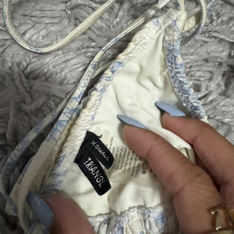 On Hold Triangl Bikini Set This Is An Adorable Depop