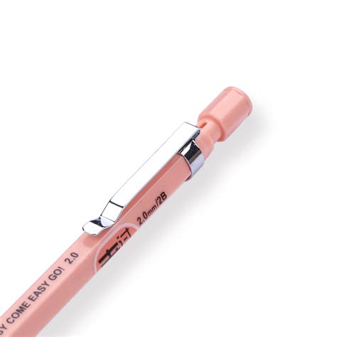 Mechanical Pencil With Built In Sharpener 20 Mm Pink — Stationery Pal