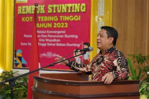 Rembuk Stunting Kota Tebing Tinggi Tahun 2023 IniMedan