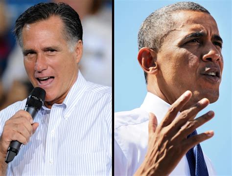 A Lighter Look At Mitt Romney And President Obama