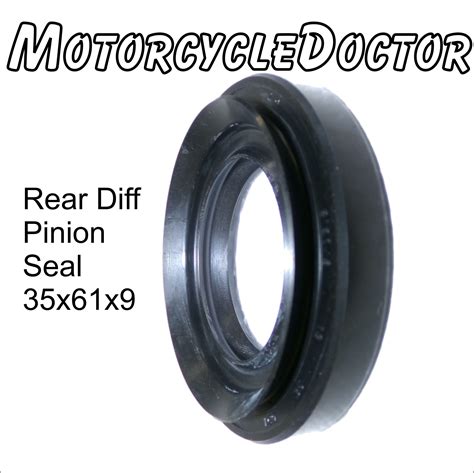 Odes Pinion Oil Seal Rear Diff 35x61x9 Motorcycle Doctor