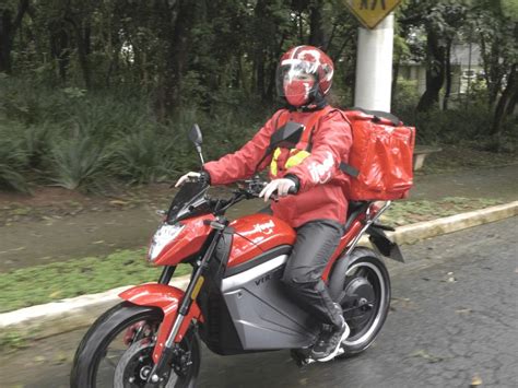 Moto El Trica Do Ifood Pre O Pot Ncia E Economia