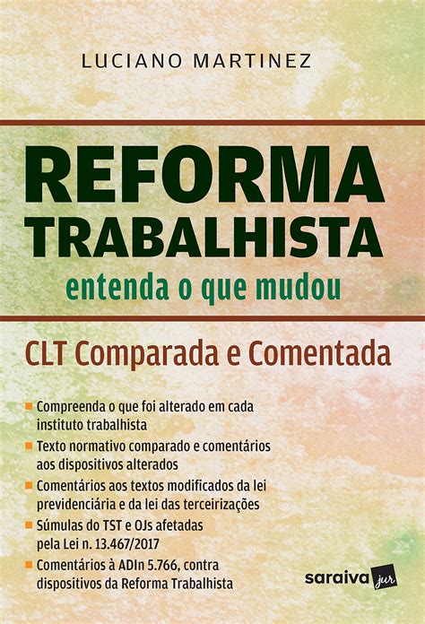 Reforma Trabalhista Entenda O Que Mudou Pdf Luciano Martinez