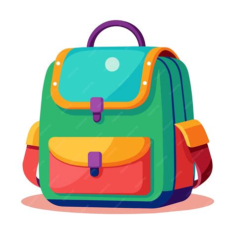 Desenho De Uma Mochila - Desenho de mochila de escola Vector Design de mochila | vetor Premium ...