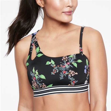 Athleta Swim Athleta Gold Coast Floral Bandeau Bikini Top Poshmark