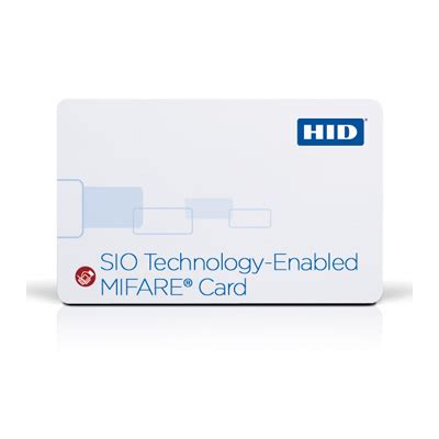 Hid Sio Technology Enabled Cards For Mifare Access Control Card