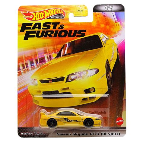 Hot Wheels Premium NIssan Skyline GT R R Fast Furious Velozes Furiosos Lacrado Shopee Brasil