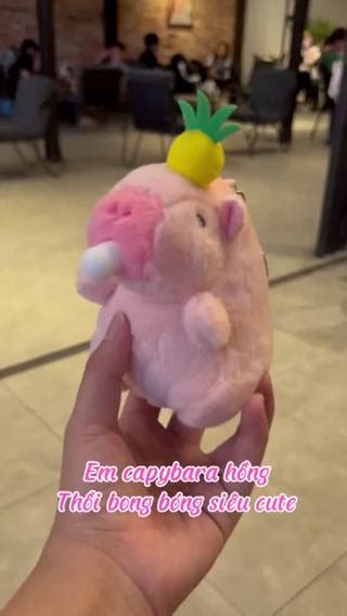 Móc Khóa Capybara Hot Trend LINDO Móc Khóa Treo cặp balo chìa khóa Quà tặng Dễ Thương