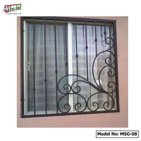 Modern MS Window Grill MSG 08 Shahid Engineering Ltd